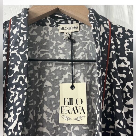 Kilo brava modal short robe- composition print size medium - Picture 5 of 5